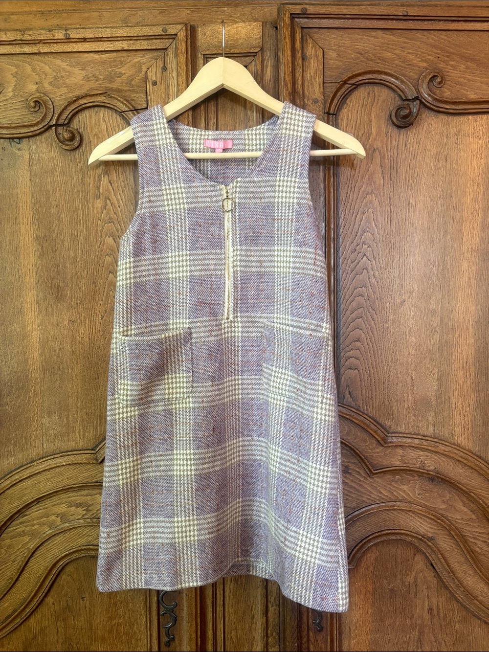 Bisby Girls  Retro Jumper Purple - Picture 5 of 15